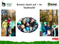 Bremen räumt auf: Kiebitz & Co. säubern den Bürgerpark.