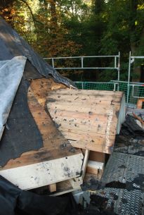 Ein neues Dach für das Gerdes-Pavillon