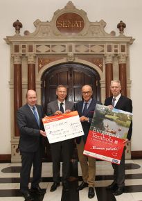 Reingewinnübergabe der Tombola 2015 an den Bürgerparkverein