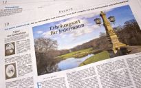150 Jahre Bürgerparkverein im Weser-Kurier