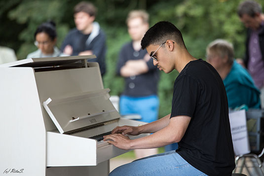 Ensemble Auftritt der Musikschule Bremen im Dyckhoff Pavillon Ensemble Auftritt der Musikschule Bremen im Dyckhoff Pavillon