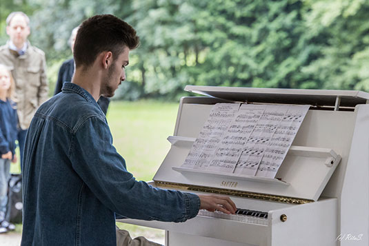 Ensemble Auftritt der Musikschule Bremen im Dyckhoff Pavillon Ensemble Auftritt der Musikschule Bremen im Dyckhoff Pavillon